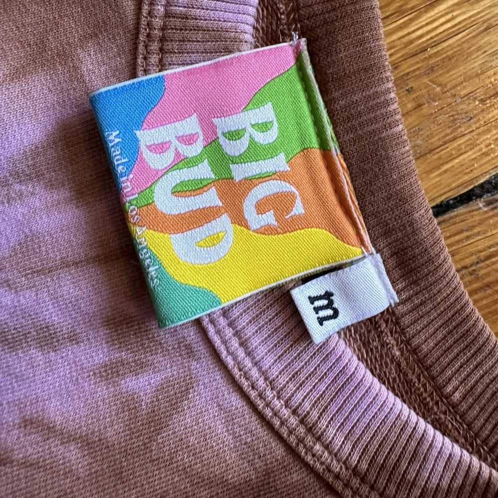 Big Bud Press Magic Waters Tie Dye Crewneck Sweatshirt Women Size M Festival Rav - Picture 6 of 10